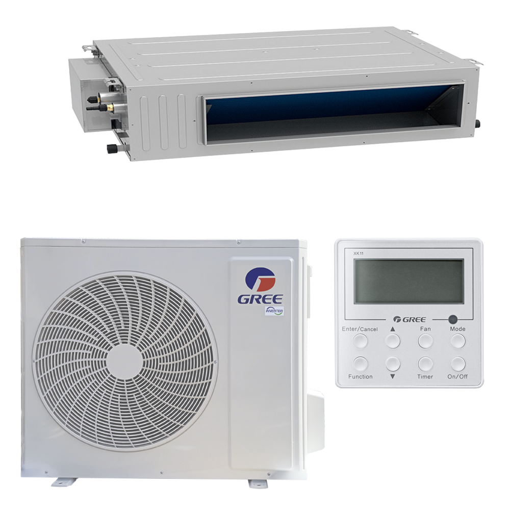 картинка Кондиционер канальный GREE-18 Inverter R32 (без инсталляции) GUD50PS1/B-S/ GUD50W1/NhB